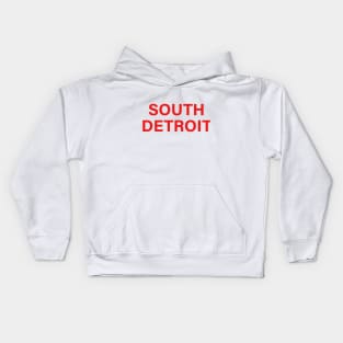 SOUTH DETROIT - RED Kids Hoodie